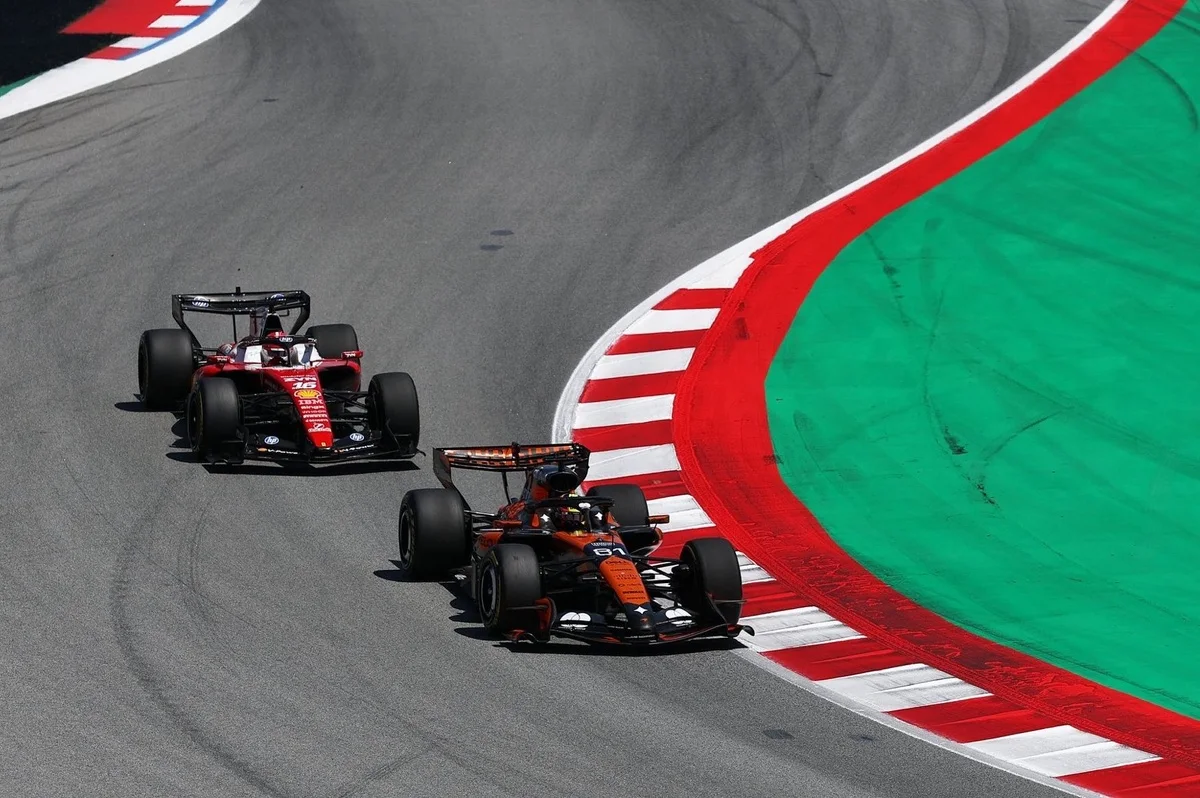McLaren Uji Sayap Belakang Terbalik di GP Austria F1