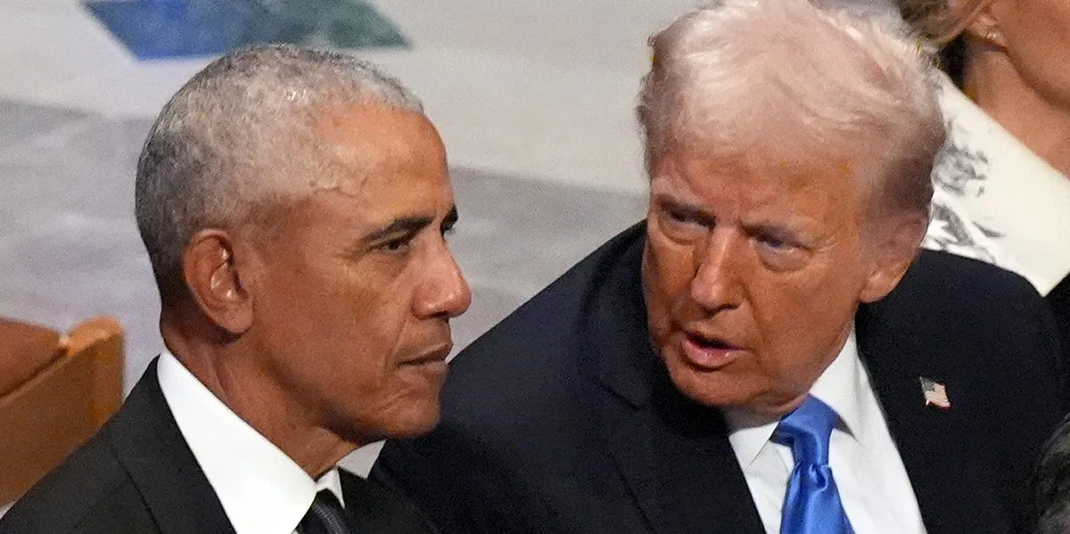 Trump Ubah Kontroversi Kolam Refleksi Jadi Benturan Dengan Obama